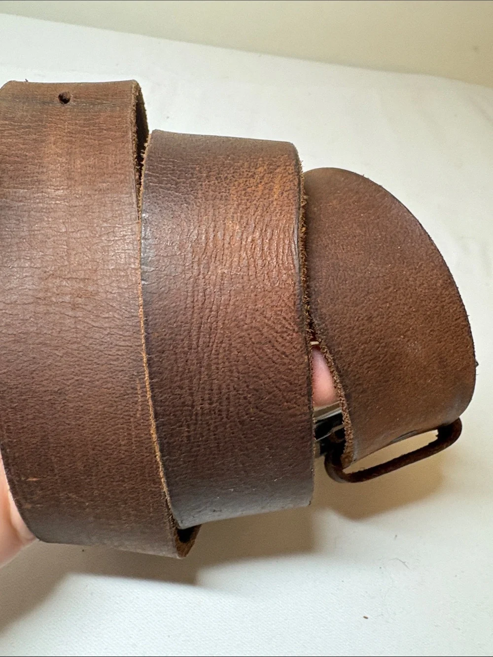 3dbelt Co Brown Leather Belt Size 34